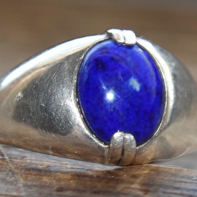 Pierścionek Badachszan – lapis lazuli